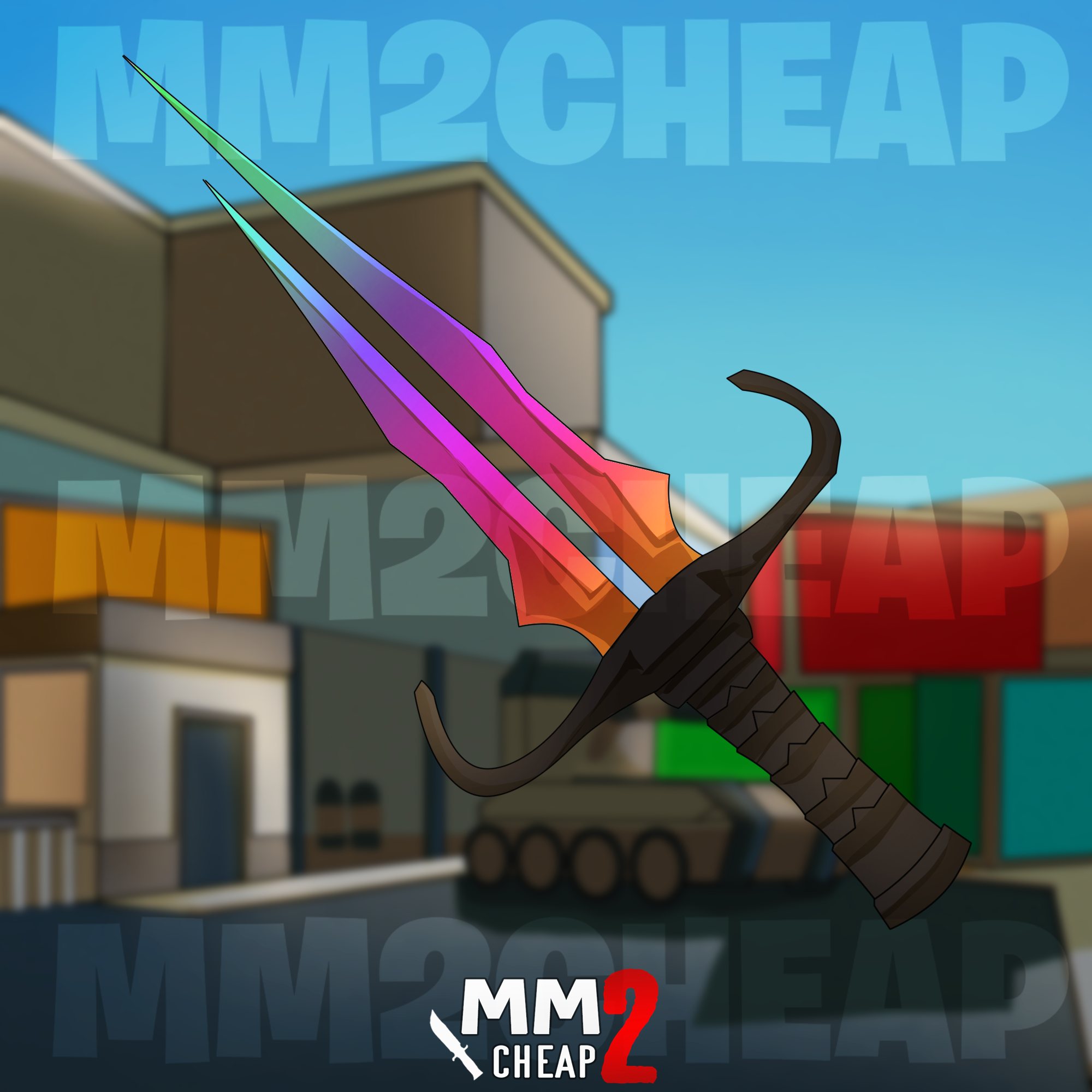 Chroma Deathshard - Arme Murder Mystery 2 (MM2) Sur Roblox - Livraison En 24h