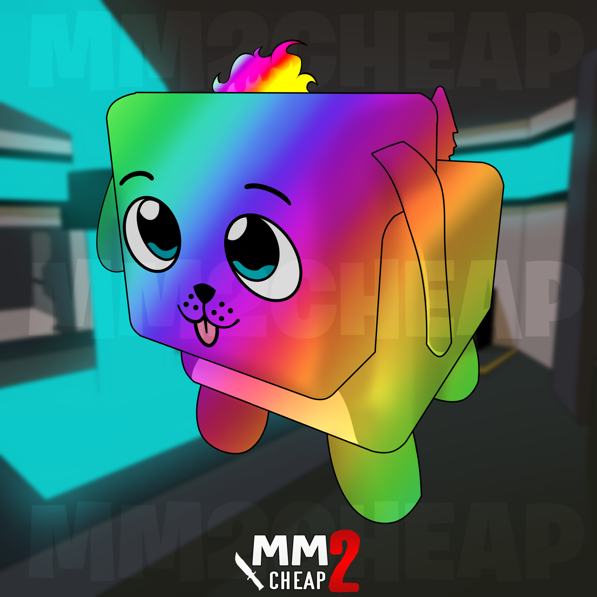 Chroma Fire Dog Pet