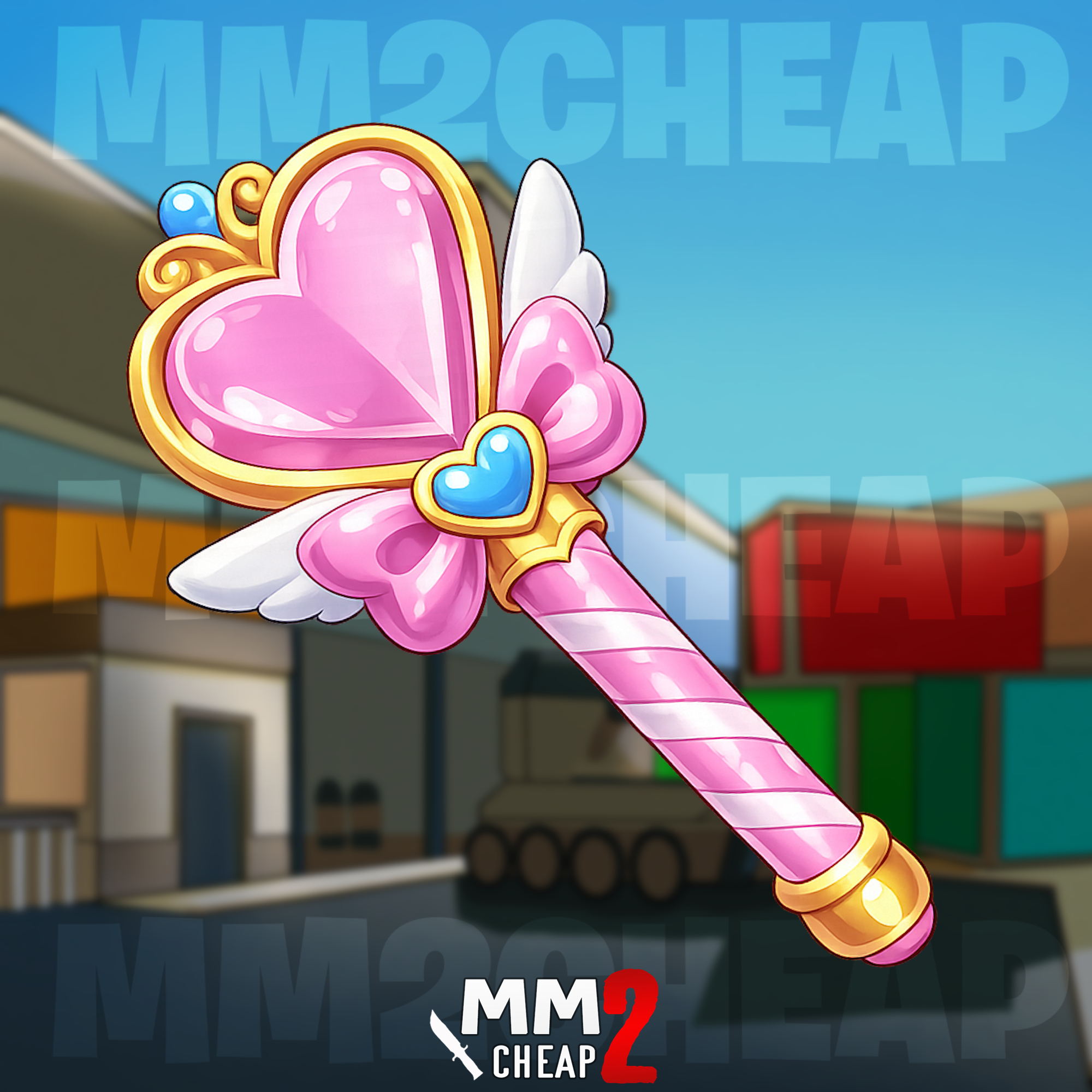 Heart Wand Knife
