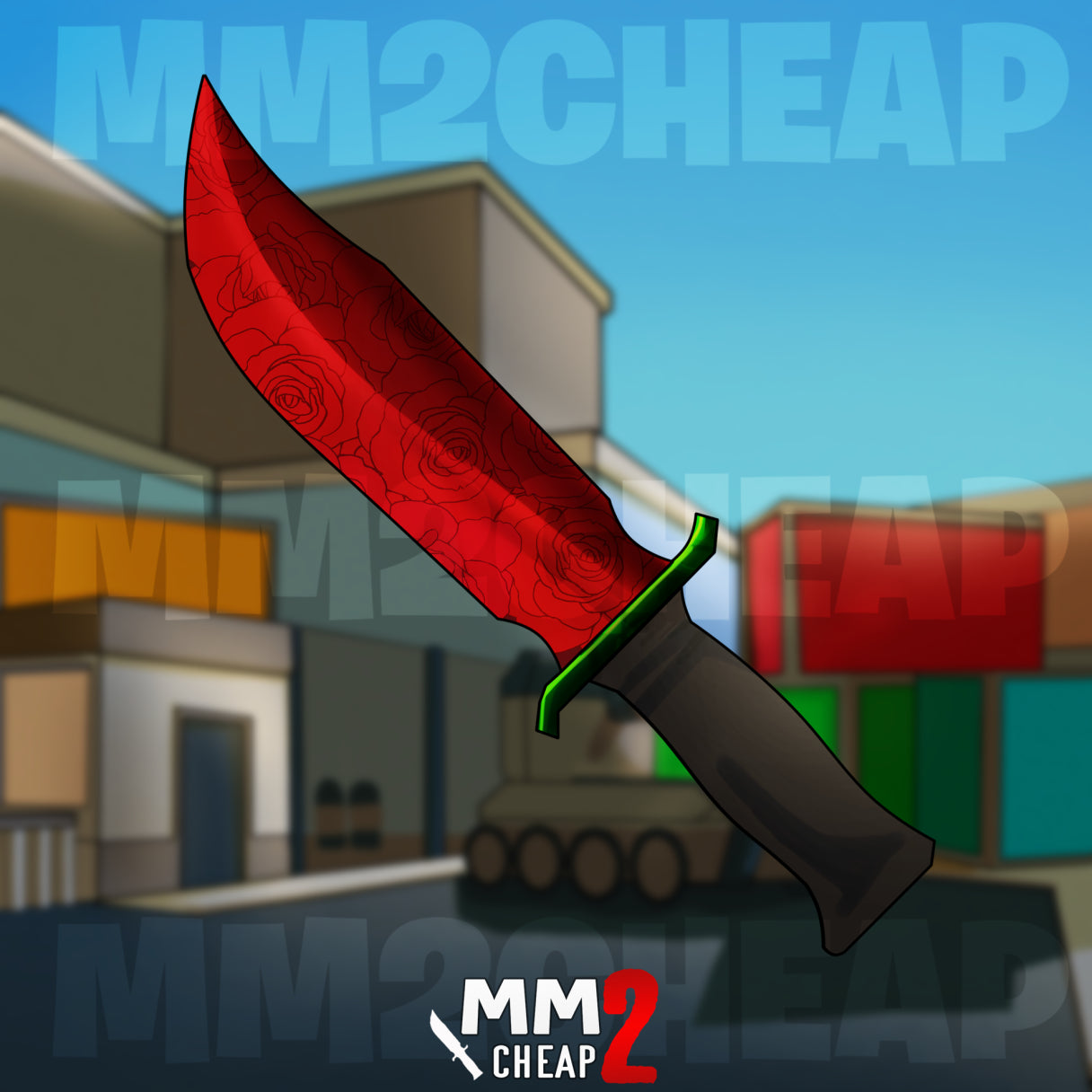 Roses Knife