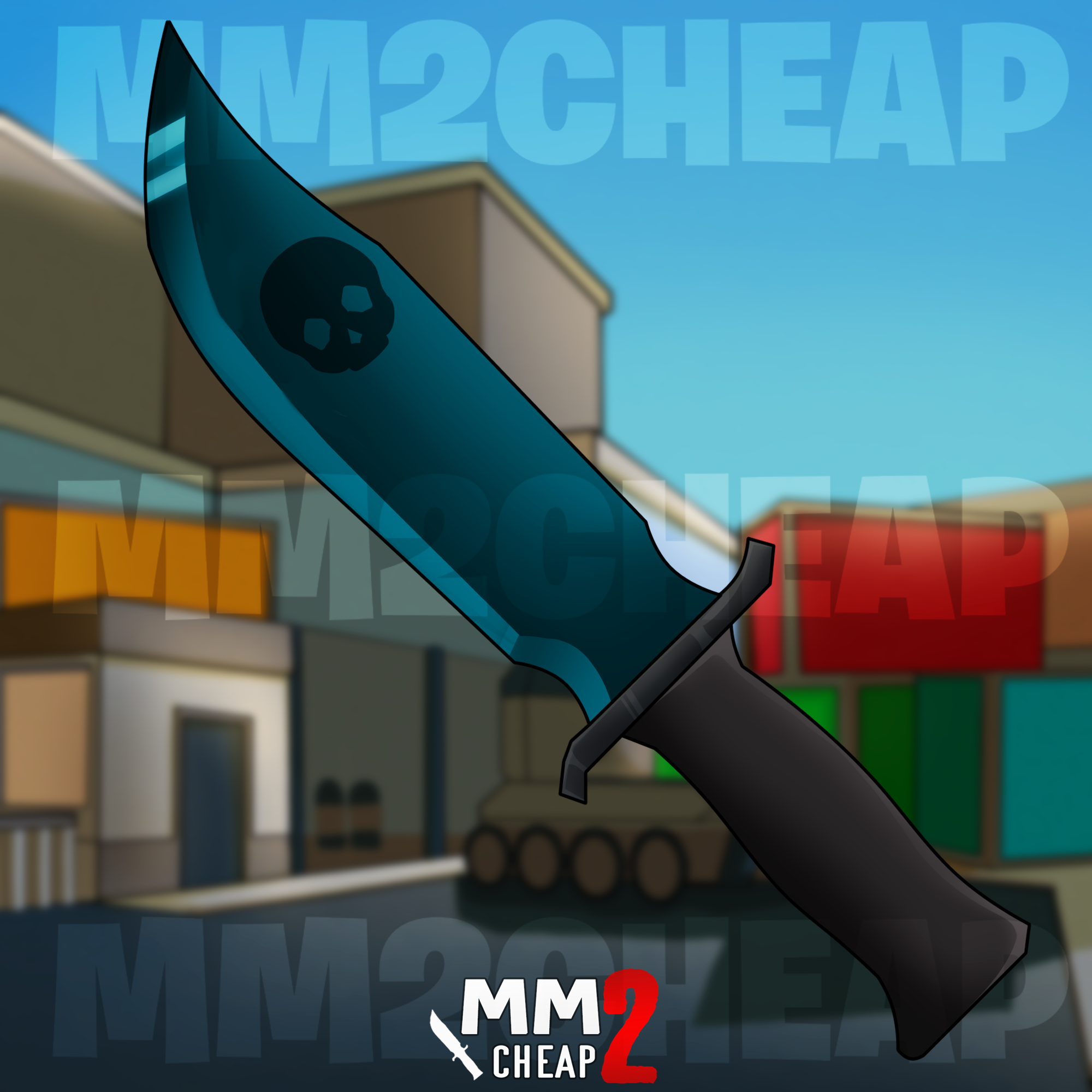 Blue Elite Knife