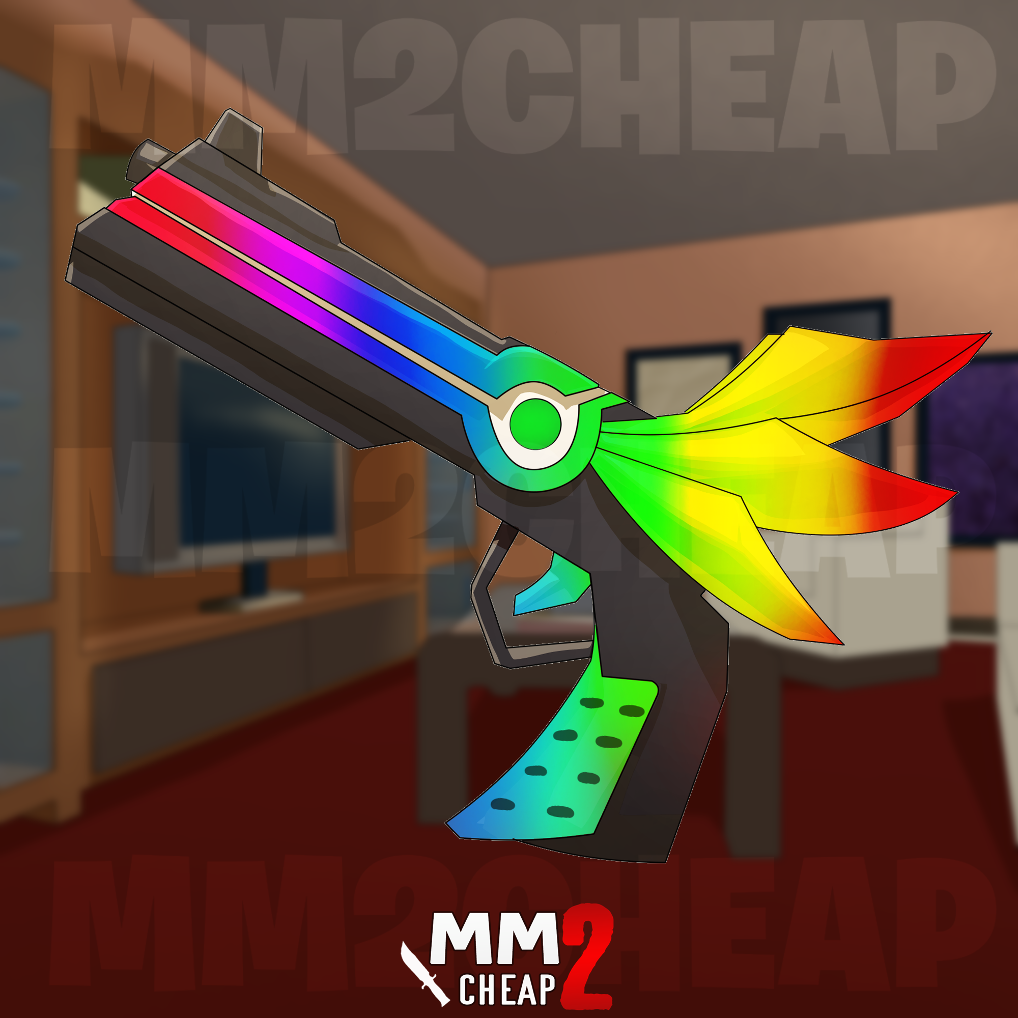 Darkbringer Target Chroma Darkbringer Gun – MM2Cheap