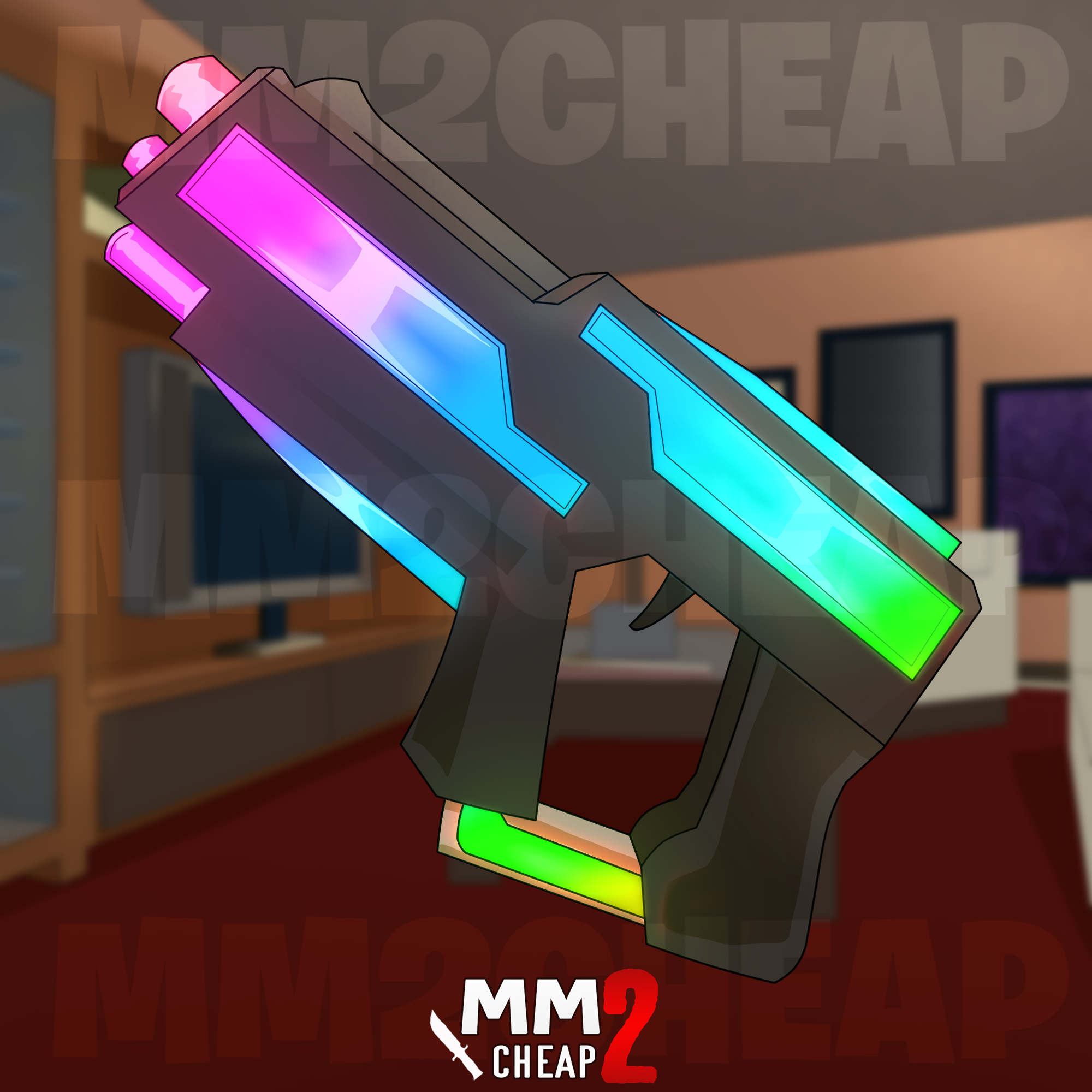 what is the value of chroma laser gun in mm2